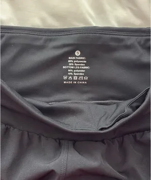 Amazon Black Athletic Shorts thumbnail 5
