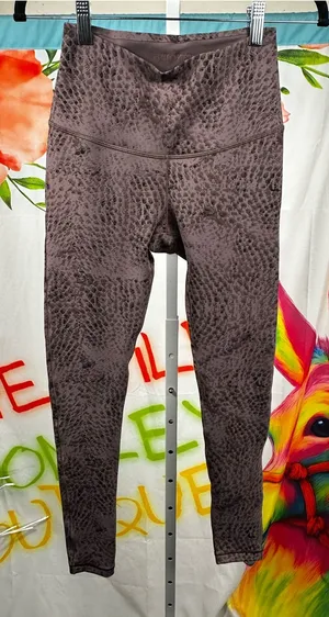 L56. Calia mauve animal print High-Waist Leggings thumbnail 1