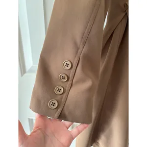 Gallery Medium dark green Double-Breasted Trench Coat thumbnail 12