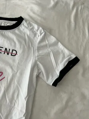 White Girlfriend To Fiancé T-Shirt thumbnail 3