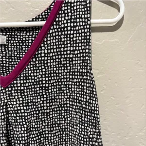 Secret Treasures BlacK & White With Pink Accent Pajama Set thumbnail 5