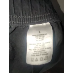 Aeropostale Black Women's Cargo Pants with Drawstring Waist, Size L thumbnail 13