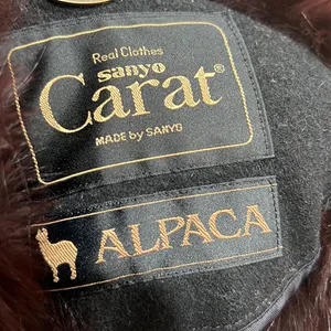 Real clothes sanyo carat alpaca coat thumbnail 11