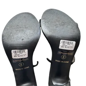 NWT Windsor A Thing Of Beauty Spiral Crystal Heels in Black thumbnail 8