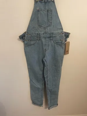 Levi's Light Blue Overalls. Size Xs thumbnail 3