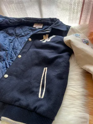 New York Yankees Bomber Blue Size L thumbnail 14