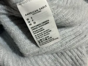 American Eagle Outfitters Off-the-Shoulder Cropped Cozy Sweater Size Small thumbnail 6