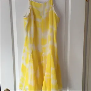 BCBGeneration yellow dress thumbnail 2