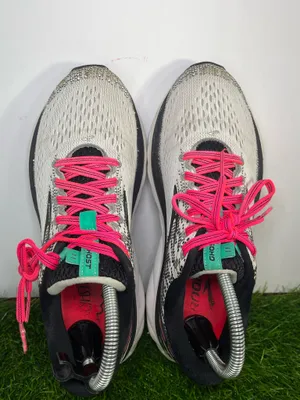 Brooks Ghost 11 Women’s Running Shoes Gray Black Pink Size 7.5 B Medium thumbnail 5