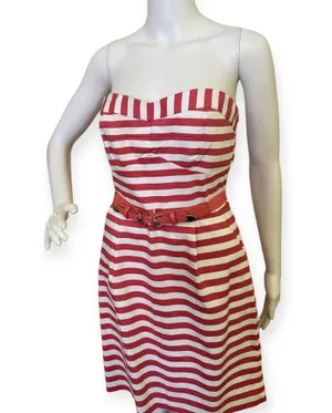 As You Wish Stripped Tube Dress thumbnail 1