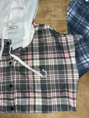 Adika Crop Flannel thumbnail 2