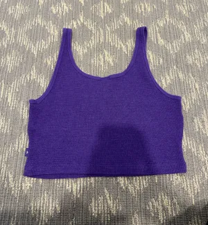 Aritzia TNA thermal purple tank top thumbnail 2