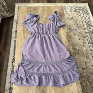Cute purple dress thumbnail 2
