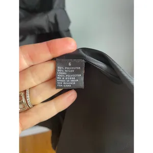 Dressbarn Collection Black Satin V-Neck Slip Dress‎ LBD Cocktail Womens 6 thumbnail 3