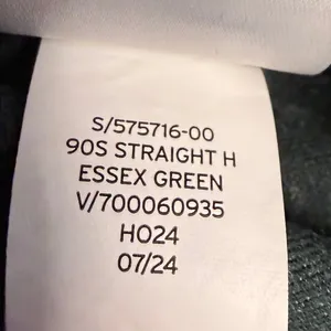 GAP 14 34X32 Tall 90s Straight High Rise Corduroy Pants Essex Green Retro Preppy thumbnail 8
