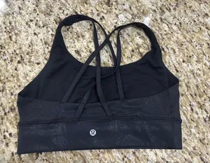 Lululemon Sports Bra 8 Black thumbnail 1