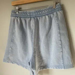Gymshark Power Washed Athletic Lounge Shorts Ozone Blue Women's Size Small thumbnail 4