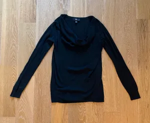 Massimo Black Cowl Neck Sweater used thumbnail 1