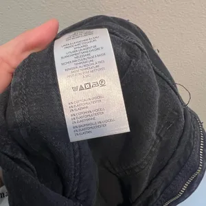 ANTHROPOLOGIE- Maeve The Colette High Rise Crop Wide Leg Jeans Black Size 29 thumbnail 8