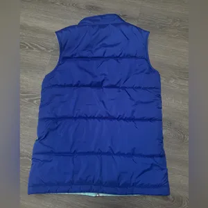 Columbia Royal Blue Baby Blue Polkadot Insulated Reversible Vest thumbnail 3
