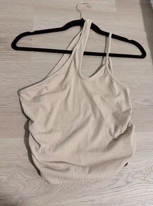 Brown tank top thumbnail 1