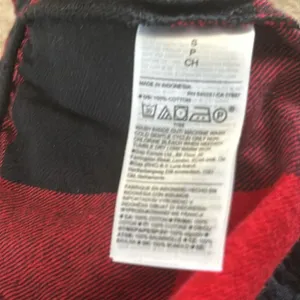 Old Navy Women’s Red & Black Check Pajama Pants - Size S thumbnail 5