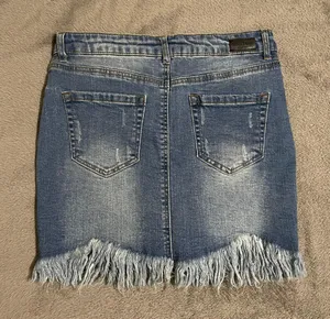 Pink Lily Denim Skirt thumbnail 3