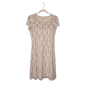 Sundance Ivory Lace Flare Dress Size S thumbnail 5