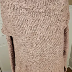 Free‎ People Beach Womens Pink Anya Tunic Sweater Large thumbnail 5