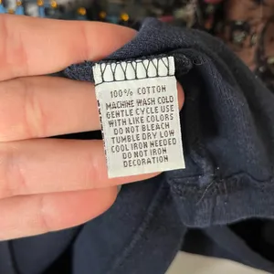 Y2K Vintage Skinny Minnie Black Lyric Theater Graphic Baby Tee Americana thumbnail 7