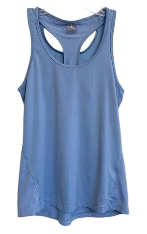 CALIA Light Blue Cut Out Back Sleeveless Active Tank Top Womens XS Workout‎ thumbnail 1