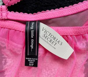 NWT Victoria’s Secret Hot Pink Babydoll S thumbnail 7