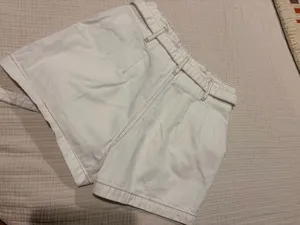 Abercrombie Shorts Natural Rise White thumbnail 2