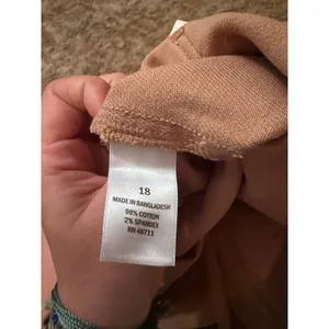 Ophelia Roe High Rise Cropped Utility Pants NWT Peach Tan Wide Leg Colette thumbnail 7