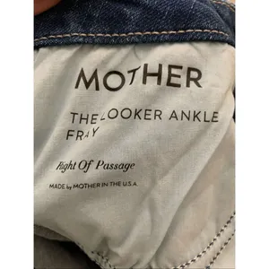 MOTHER The Looker Ankle Fray Right of Passage jeans women's size 26 thumbnail 4