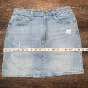 Arizona Jean Company Light Blue Denim Jean Skirt Size 5 thumbnail 5
