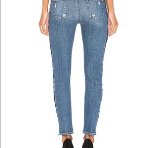 7 for all‎ mankind Roxanne Ankle Fray Jeans in Bright Houston Size 28 thumbnail 3