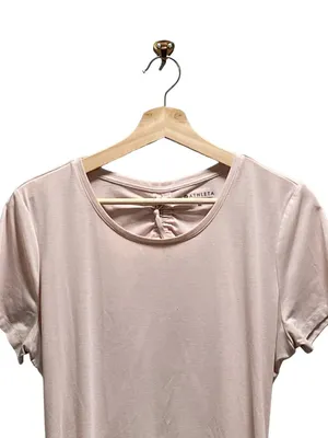 Athleta Enchore Backless Workout Shirt Pink Size M Gym Yoga Athletic Casual Cute thumbnail 7