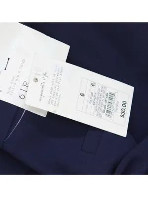 NWT A New Day Womens High-Rise Skinny Ankle Pull-on Pants 93011552 Navy Blue 6 thumbnail 7