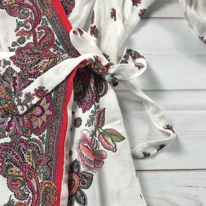 Zara Paisley Wrap Style Dress thumbnail 3