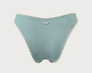 BERLOOK Cyan Contrast Stitch Cross Back Top AND Cyan Contrast Stitch BOT 38 thumbnail 10