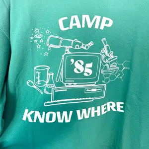 Stranger Things Camp Know Where Crewneck Sweatshirt - BoxLunch Exclusive LARGE thumbnail 6