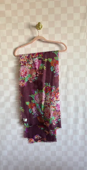 Floral Scarf Multi thumbnail 3