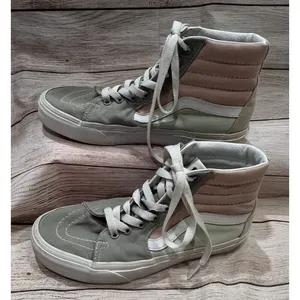 Vans SK8 Hi Multi-Color Pastel Suede Canvas Sneakers Men Size 5.5 Women’s 7 thumbnail 1