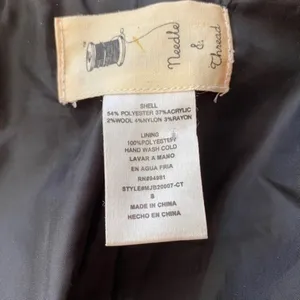 Anthropologie Needle & Thread  Jacket‎ Small thumbnail 5
