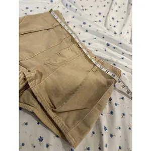 Free People All Yours Micro Shorts Sz:8 Light Brown utility-inspired cargo style thumbnail 3