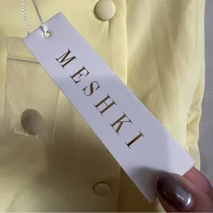 NWT Meshki Yellow Charlize Tailored Mini Skirt‎ thumbnail 6