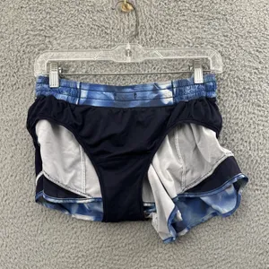 Lululemon Hotty Hot Shorts Low Rise 2.5" Mini Blush Blossom Athletic Gym Women 8 thumbnail 3