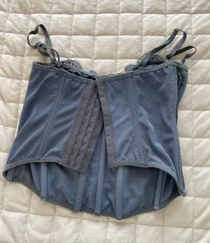 Urban Outfitters Blue Corset thumbnail 3