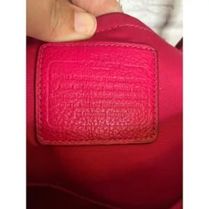 Coach Madison Satchel Bag Womens Medium Pink Good Pebbled‎ Leather Crossbody thumbnail 9